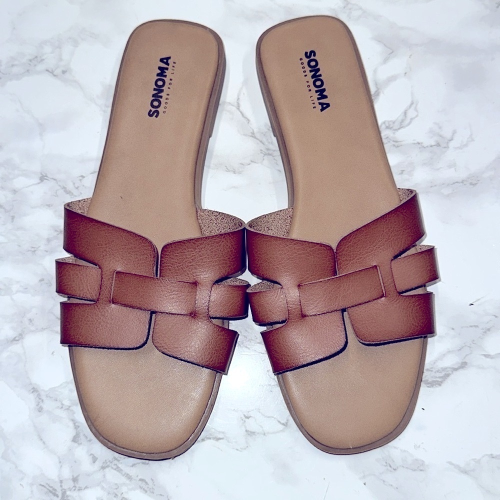 Sonoma brown sandals size 8 - Picture 4 of 5